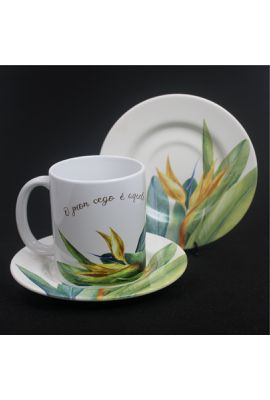 Caneca&Pires - Verde - Tertúlia Produtos Literários