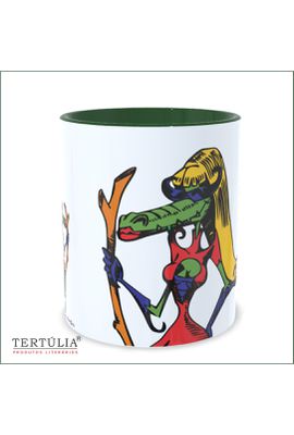 CANECA CUCA - Verde Musgo - Tertúlia Produtos Literários
