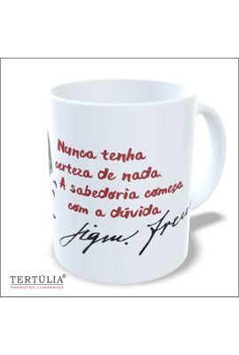 CANECA FREUD- Branca - Tertúlia Produtos Literários