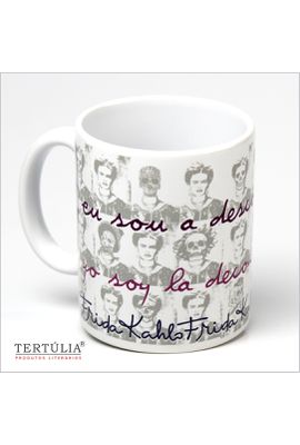 CANECA FRIDA DESCONSTRUÇÃO - Branca - Tertúlia Produtos Literários