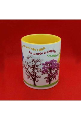 CANECA NICOLAS BEHR - Amarela - Tertúlia Produtos Literários