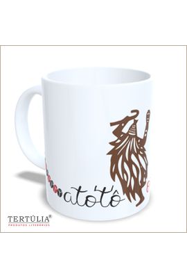 Caneca Omolu - Branca - Tertúlia Produtos Literários