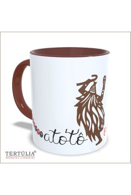 Caneca Omolu - Marrom - Tertúlia Produtos Literários