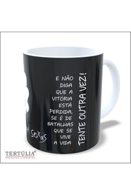 CANECA RAUL SEIXAS - Branca - Tertúlia Produtos Literários