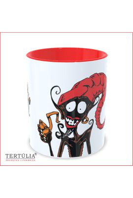 CANECA SACI - Vermelha - Tertúlia Produtos Literários