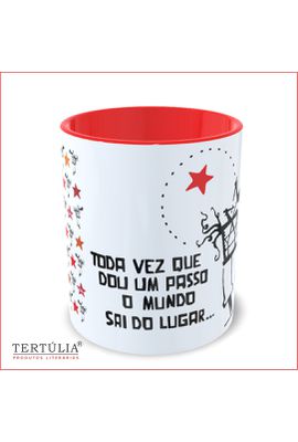 CANECA SIBA - Vermelha - Tertúlia Produtos Literários