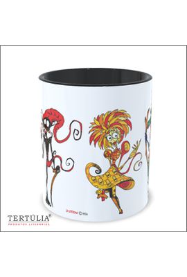 CANECA TURMA DO SÍTIO - Preta - Tertúlia Produtos Literários