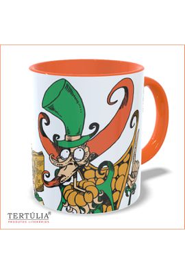 CANECA VISCONDE - Laranja - Tertúlia Produtos Literários