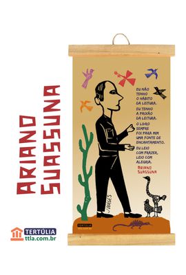 FLÂMULA ARIANO SUASSUNA LEITURA - Tertúlia Produtos Literários