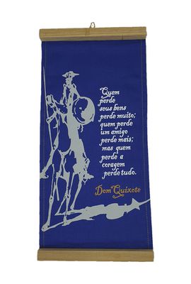 FLÂMULA DOM QUIXOTE CORAGEM - Tertúlia Produtos Literários