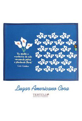 LUGAR AMERICANO CORA CORALINA MONTANHAS - Azul - Tertúlia Produtos Literários