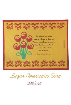 LUGAR AMERICANO CORA CORALINA SEMENTES - Amarelo - Tertúlia Produtos Literários