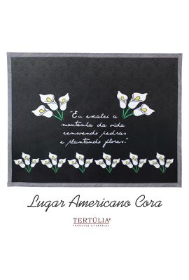 LUGAR AMERICANO CORA CORALINA MONTANHAS - Preto - Tertúlia Produtos Literários