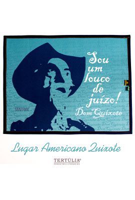 LUGAR AMERICANO DOM QUIXOTE - Azul Claro - Tertúlia Produtos Literários