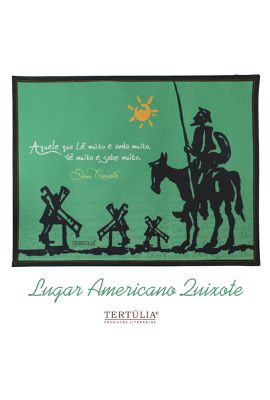 LUGAR AMERICANO DOM QUIXOTE - Verde - Tertúlia Produtos Literários