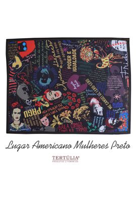 LUGAR AMERICANO MULHERES - Preto - Tertúlia Produtos Literários