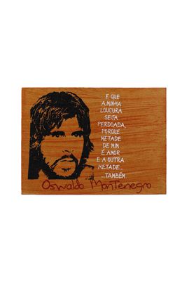 Quadrinho Oswaldo Montenegro - Tertúlia Produtos Literários