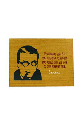 Quadrinho Sartre - Tertúlia Produtos Literários