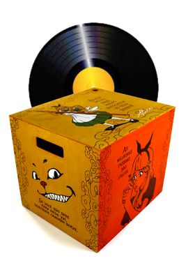 CAIXA PARA VINIL - Mundo Alice - Tertúlia Produtos Literários