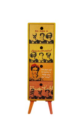 Gaveteiro Frida - 4 gavetas - Tertúlia Produtos Literários
