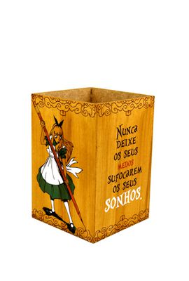 PORTA LÁPIS MUNDO ALICE - GATO - Tertúlia Produtos Literários