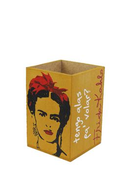 Porta-lápis Frida Kahlo - Tertúlia Produtos Literários