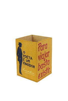 Porta-lápis Fernando Pessoa - Tertúlia Produtos Literários