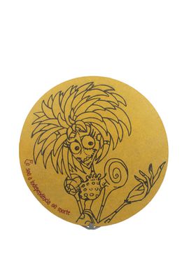 Quadrinho Redondo - Emília - Tertúlia Produtos Literários