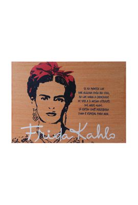 Quadro Frida Kahlo Olhos - Tertúlia Produtos Literários