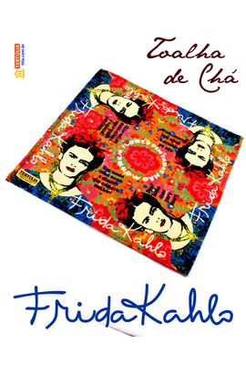 Toalha de Chá - Frida 32x32cm - Tertúlia Produtos Literários