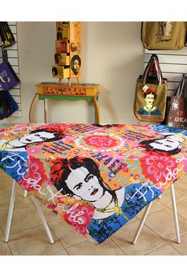 Toalha de Mesa Frida Kahlo - Frases - Tertúlia Produtos Literários