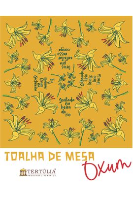 Toalha de Mesa Oxum - Amarela - Tertúlia Produtos Literários