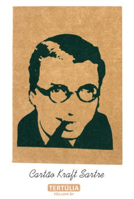 CARTÃO - Sartre Essencial - Tertúlia Produtos Literários