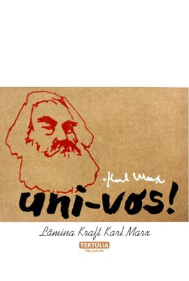 Lâmina Karl Marx - Tertúlia Produtos Literários