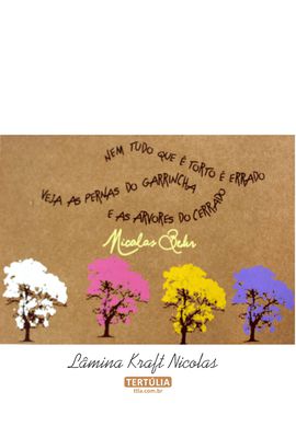 Lâmina Nicolas Behr - Tertúlia Produtos Literários