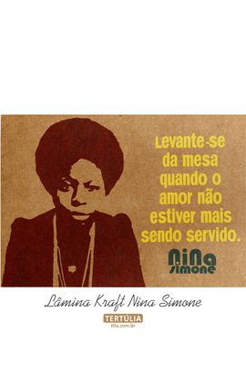 Lâmina Nina Simone - Tertúlia Produtos Literários
