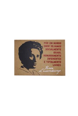 Lâmina Rosa Luxemburgo - Tertúlia Produtos Literários