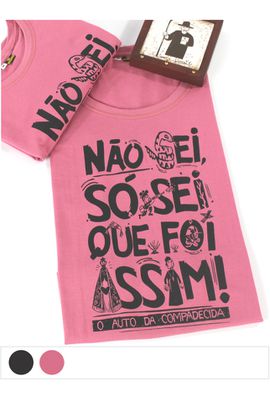 BABYLOOK O AUTO DA COMPADECIDA - Goiaba - Tertúlia Produtos Literários