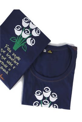 BABYLOOK CORA CORALINA PROFESSOR - Marinho - Tertúlia Produtos Literários