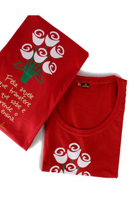 BABYLOOK CORA CORALINA PROFESSOR - Vermelha - Tertúlia Produtos Literários