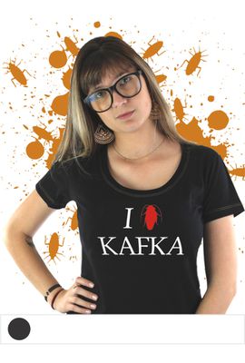 Babylook Kafka Preta - Tertúlia Produtos Literários