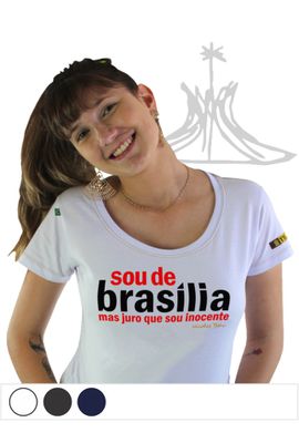Babylook Nicolas Behr Brasília Branca - Tertúlia Produtos Literários