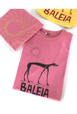 Camiseta Baleia - Goiaba - Tertúlia Produtos Literários