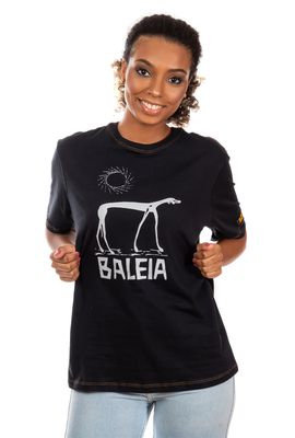 Camiseta Graciliano Ramos Baleia Preta - Tertúlia Produtos Literários