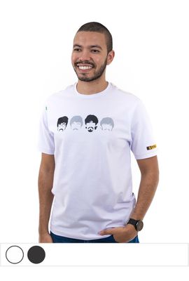 Camiseta Beatles Branca - Tertúlia Produtos Literários