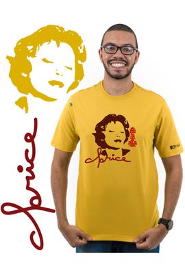 Camiseta Clarice - Mostarda - Tertúlia Produtos Literários