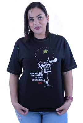 Camiseta Siba Preta - Tertúlia Produtos Literários