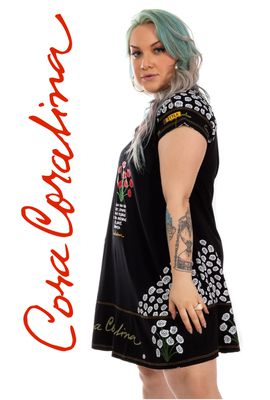 Vestido Cora Coralina Preto - Tertúlia Produtos Literários