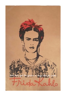 Cartaz Frida Kahlo - Tertúlia Produtos Literários