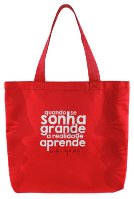 Bolsa VALTER HUGO MÃE - Vermelha - Tertúlia Produtos Literários